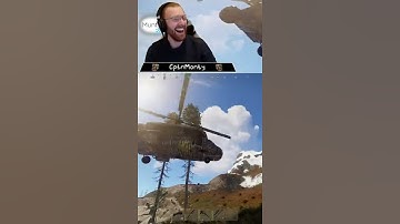 Rust best helicopter rescue! #Shorts