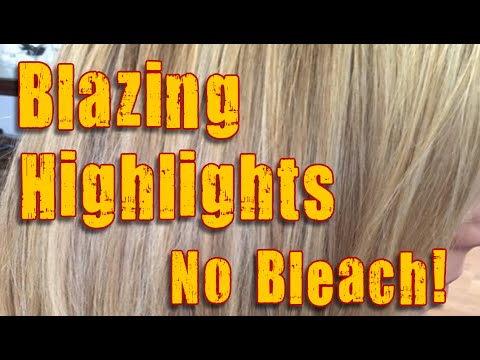 Blazing Highlights Color Chart