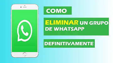 Como destruir um grupo de WhatsApp?
