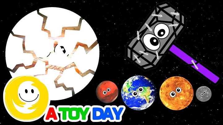 GLASS Planets 2 | Planet SIZES for BABY | Funny Planet comparison Game for kids | 8 Planets sizes