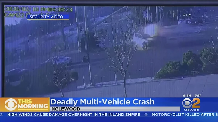 Inglewood Intersection Reopened After Deadly 5-Car Crash