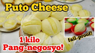 Puto Cheese PangNegosyo (1 kilo) and Tips para IWASPALPAK (Tagalog) Madali at Pwede Pagkakitaan!