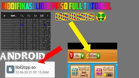 CARA MODIF LIB2CPP GAME FUL TUTORIAL
