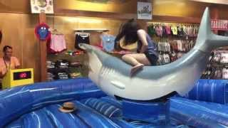 Clara riding the Shark @ OBX by Mok-Yi Chow 436 views 8 years ago 2 minutes, 32 seconds