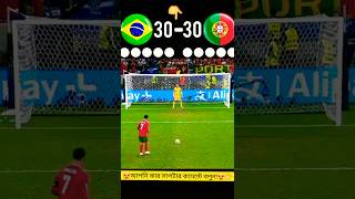 😍Ronaldo VS Nymar jr panaltic 😱#shorts #trending #footballshorts