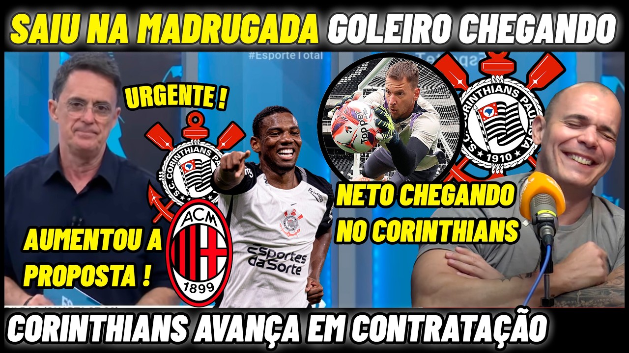 💥SAIU NA MADRUGADA ! CORINTHIANS FAZ PROPOSTA POR GOLEIRO DO BOTAFOGO Noticias Do Corinthians Hoje