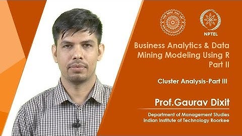 Cluster Analysis- Part III