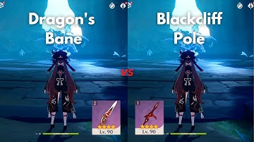 Best F2P weapon for HuTao ?? Blackcliff vs Dragon