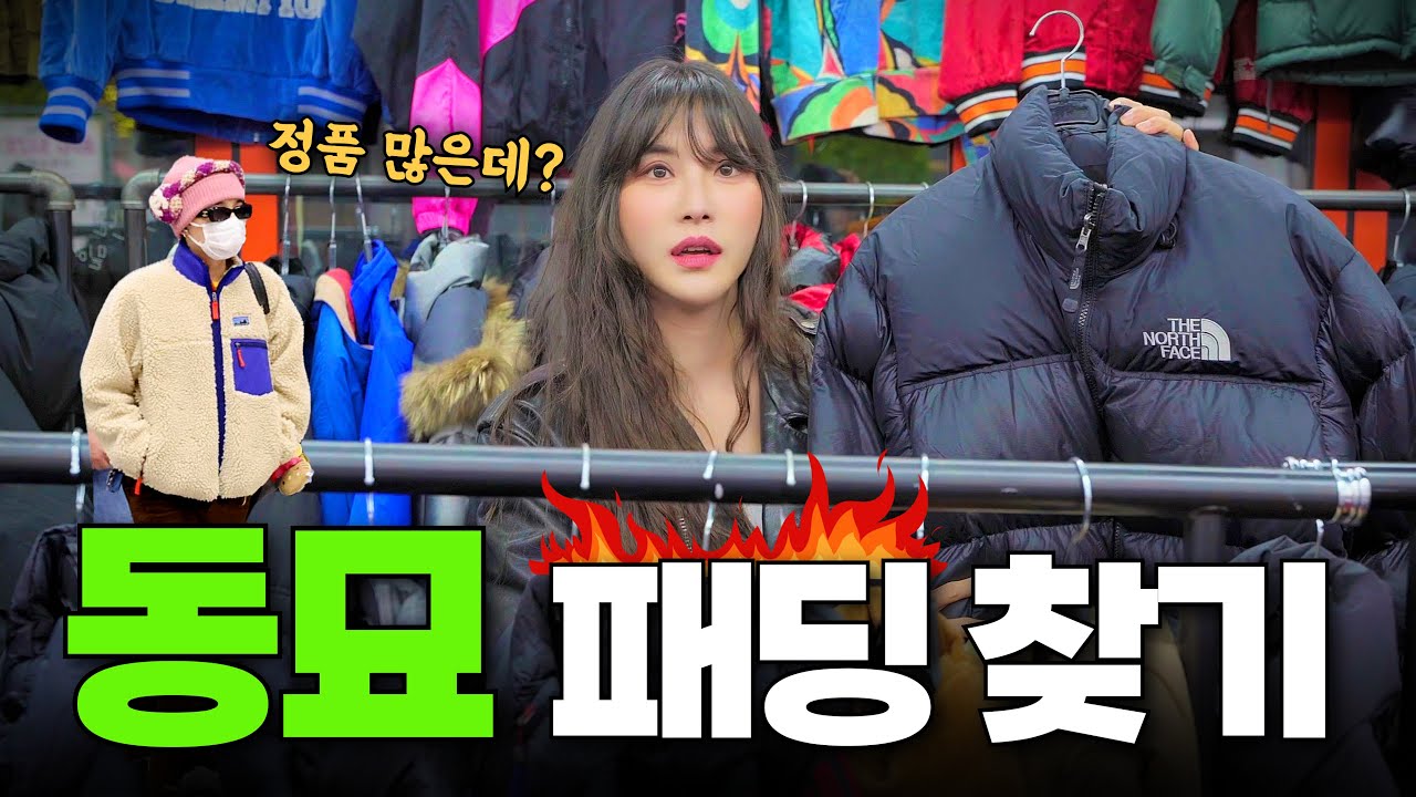 의외로 정품 많았던, 동묘 패딩 쇼핑 후기 (feat.파타고니아)