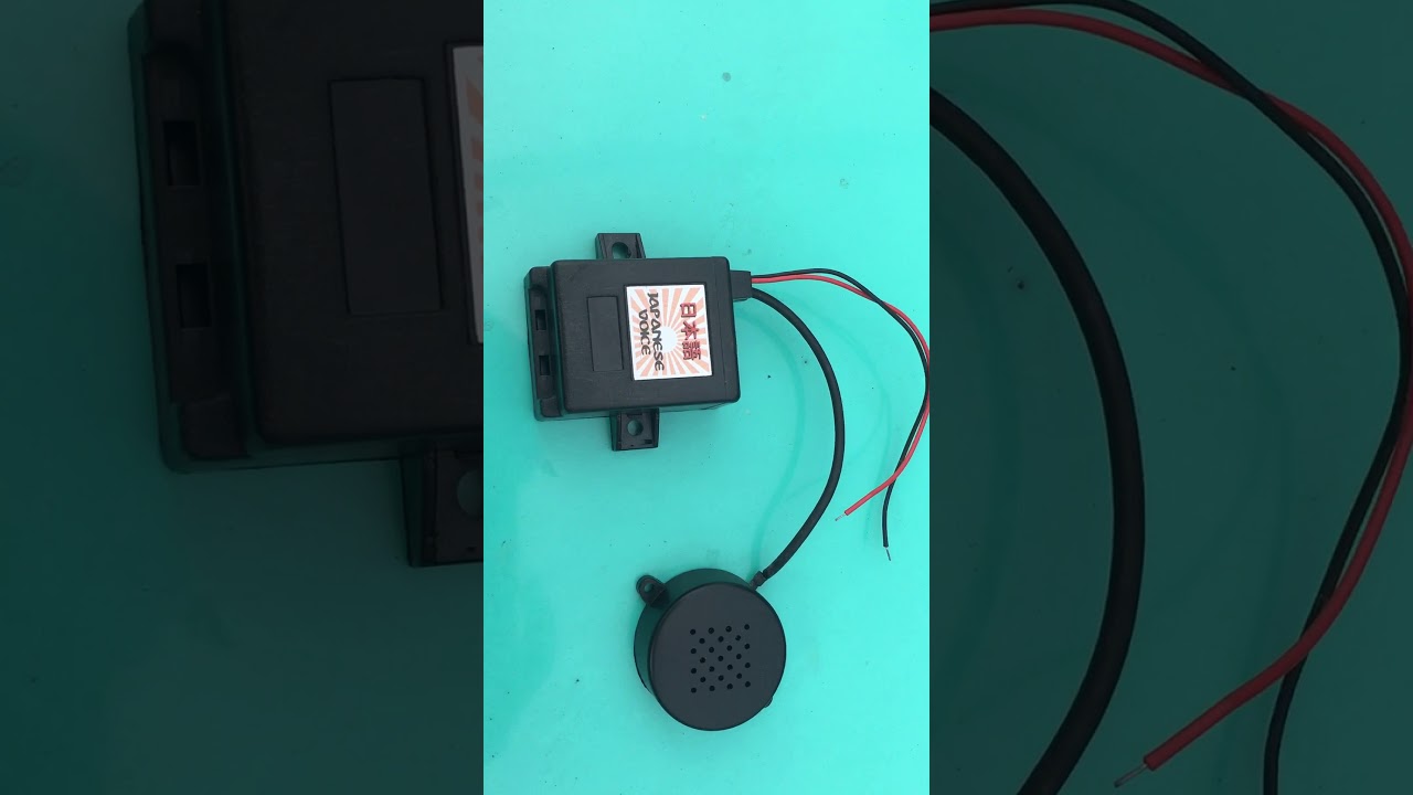 Japanese Voice Module Car Accessories YouTube