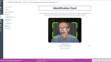 Proctorio and MyMathLab on Canvas.