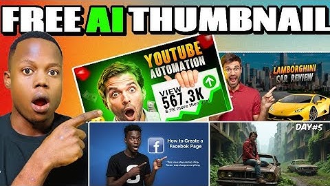 This FREE AI Makes YouTube Thumbnails in Seconds (No Skills Needed)