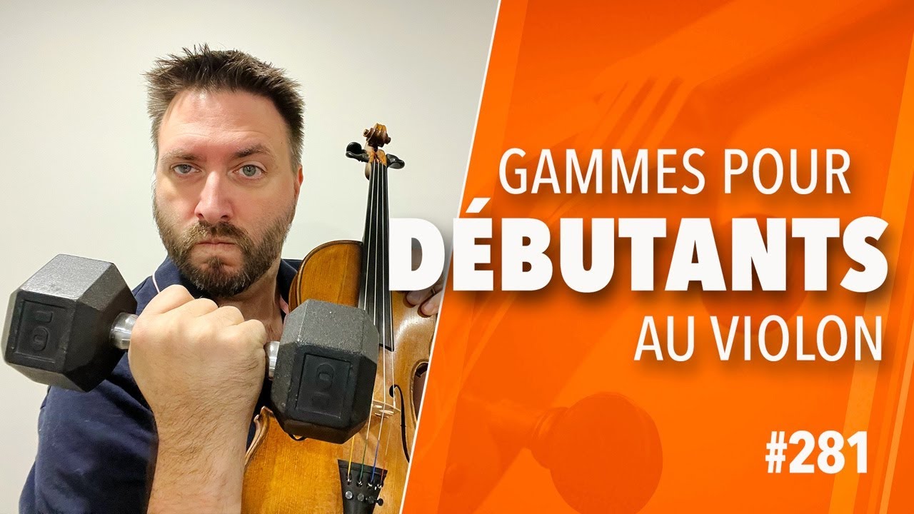 GAMMES POUR VIOLONISTES DÉBUTANTS : Le gym des doigts