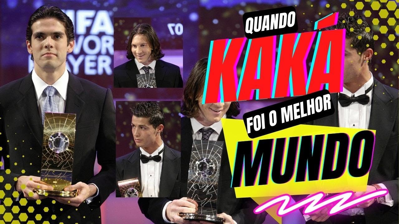 Kaká é eleito melhor jogador do mundo – efemérides do éfemello