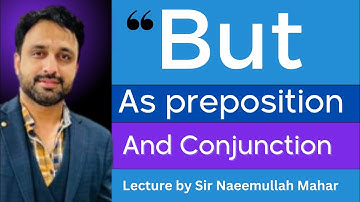 When but is used as preposition | English | Sir Naeemullah mahar