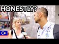  raw opinions about malaysia  street interview foreign travelers what do people really think