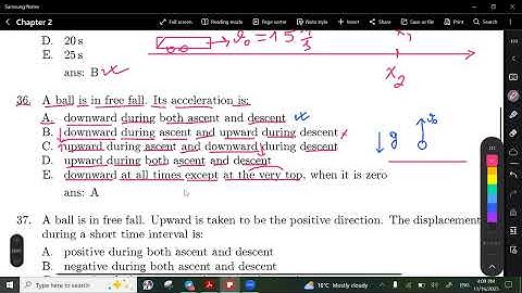 Chapter 2 [34-77]: MOTION ALONG A STRAIGHT LINE /GRE fizika/ Bepul darslar / Fundamentals of physics