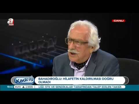 A HABER | YAVUZ BAHADIROĞLU: HİLAFETİN KALDIRILMASI DOĞRU OLMADI | A Haber