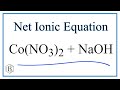 Net Ionic Equations and Reactions