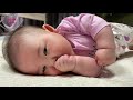 [SUB] 극강의 똥그라미 아기보면서 힐링타임💗 | 148일차 백송이 류아 성장기록 | Extremely round baby cuteness !