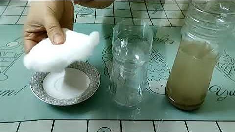 Thí nghiệm: Tách cát ra khỏi hỗn hợp nước và cát