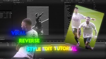Viral Football reverse style edit tutorial in after effects