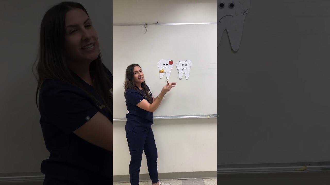 sugary foods and when to floss - YouTube