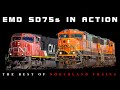 EMD SD75s in Action