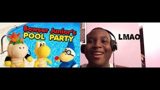 SML Movie: Bowser Junior's Pool Party REACTION