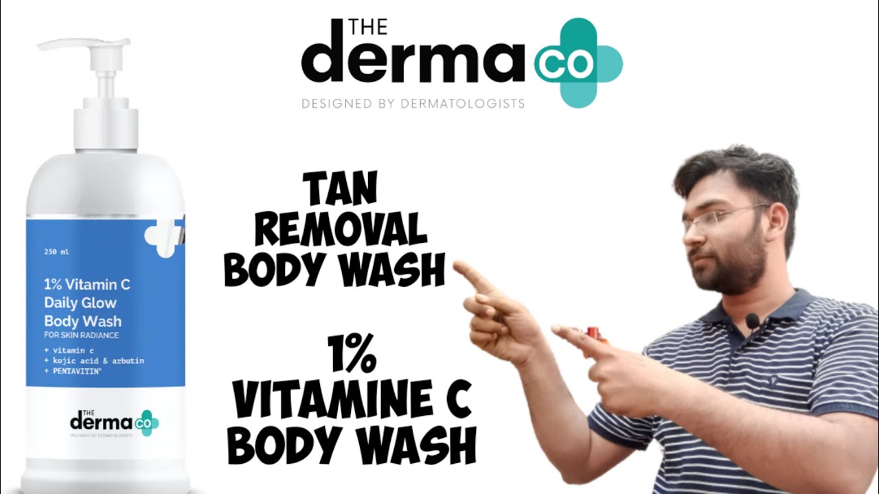 The derma co body washvitamine c body wash , with kojic acid body