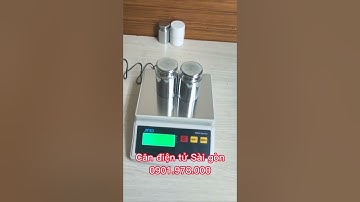 Hướng dẫn cài đặt, cal chỉnh, hiệu chuẩn cân điên tử FEH 1kg, 2kg, 3kg, 5kg.