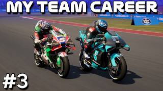 So Much Contact! - MotoGP 26 My Team Career Mode Part 3 @BIKERGaming