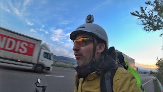 Walking on the highway is scary 🇧🇬 Across Bulgaria on an E-Scooter Part 2
