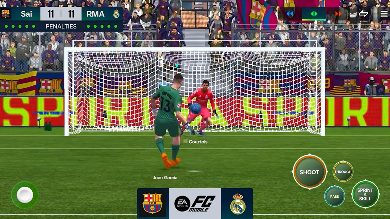 Fc Mobile 26 Penalty Shootout #4 FC Barcelona Vs Real Madrid CF # ...