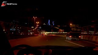 Fia Gt - John & Jack Night Drive Round The Baku City Circuit