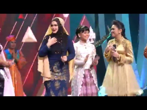 EVI,LESTI,SYUHADA,IRWAN- MEDLEY LAGU SITI NURHALIZA, D&#;ACADEMY ASIA 