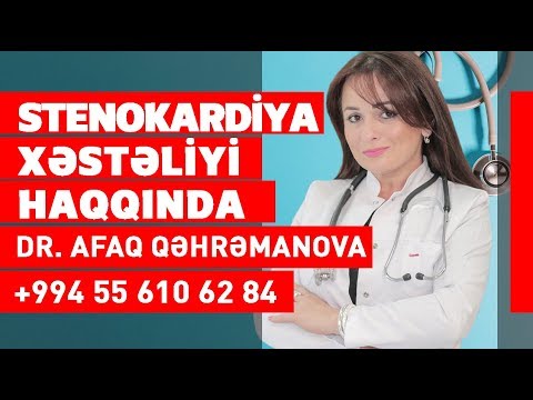 Stenokardiya xesteliyi mualicesi / Kardioloq Afaq Qehremanova / Medplus TV