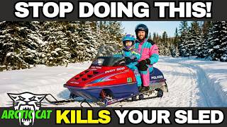 5 Riding Habits DESTROYING Your Snowmobile Engine 90% Of Sledders Are Guilty!