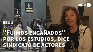 Presidenta del sindicato de actores de Hollywood: fuimos 