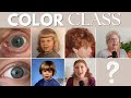 Aging in color unraveling the transformation in color analysis palettes