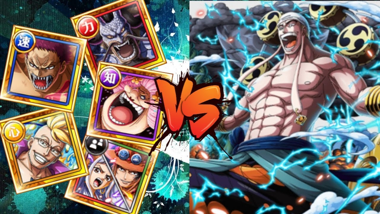 One Piece Treasure Cruise Garp Challenge Enel 5ทีม 5สี ตัวใหม่ๆ YouTube