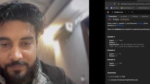 LeetCode 132: Palindrome Partitioning II (Recursive + Iterative Approach)