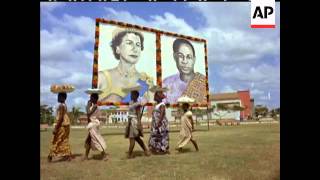 ROYAL TOUR OF GHANA - NO SOUND - COLOUR