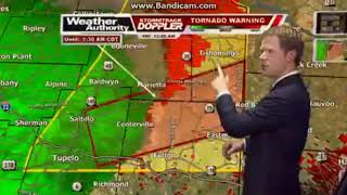 WTVA 9 News Tupelo | Late night Tornado Coverage