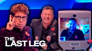 Robo Brooker Replaces Alex In The Studio The Last Leg