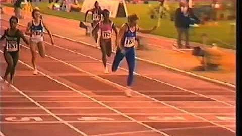 Ashford vs Drechsler 200m 1986