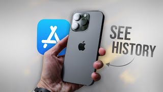 How to Check Your App Store History on iPhone (2023)