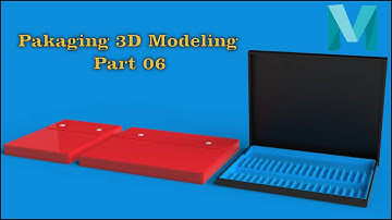 Autodesk Maya Advance 3D Modeling | Packaging Design Box | Part 06