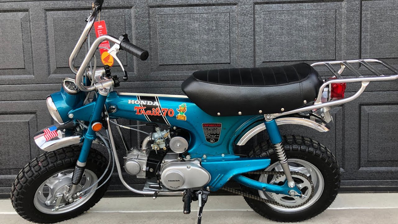 Rare Honda CT70 Estate Sale Find! (4 speed H model)