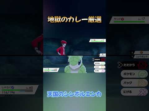 【ポケモン剣盾】カレー厳選辞めたらシンボルが早く光った日　#shorts  #色違い  ＃ポケモン